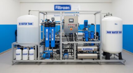 double pass zero tds water plant