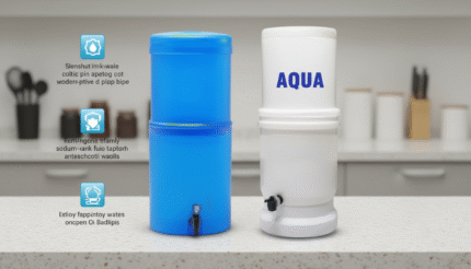 15 Liters Gravity Portable Water Filter in Pakistan | 2 Ceramic Filters Food Grade