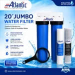 Atlantic Dual Jumbo Filter 20 Inch with PPF and CTO cartridges