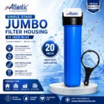 Atlantic Single Stage Jumbo Filter 20 Inch blue water filter housing